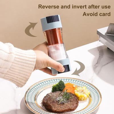 Praktisches, sichtbares Design, weit verbreitet, kompakte, quantitative Salzaufbewahrungsflasche, Gewürzglas, Werkzeug, Küchenzubehör, Gewürzflasche