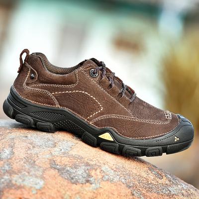 Leisure Walking Climbing Men's Footwear Outdoor Camping Hiking Shoes Men Genuine Leather Sports Sneakers Man Travel Casual Shoes
