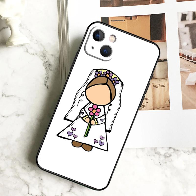 Wedding Bride Soon To Be Phone Case For iPhone 15 16 14 Plus 13 12 Mini 11 Pro Max X XR XS Max 7 8 Back Cover