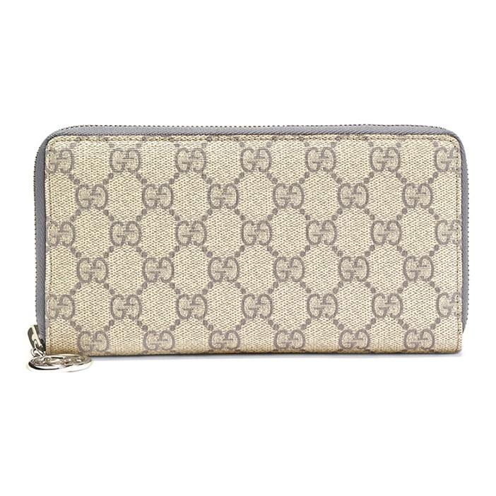 Gucci GG Supreme Zip Around Wallet