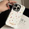 Ins Full Screen Small Flower Apple 16promax Mobile Phone Case iPhone15 New Simple 17air Magnetic Case