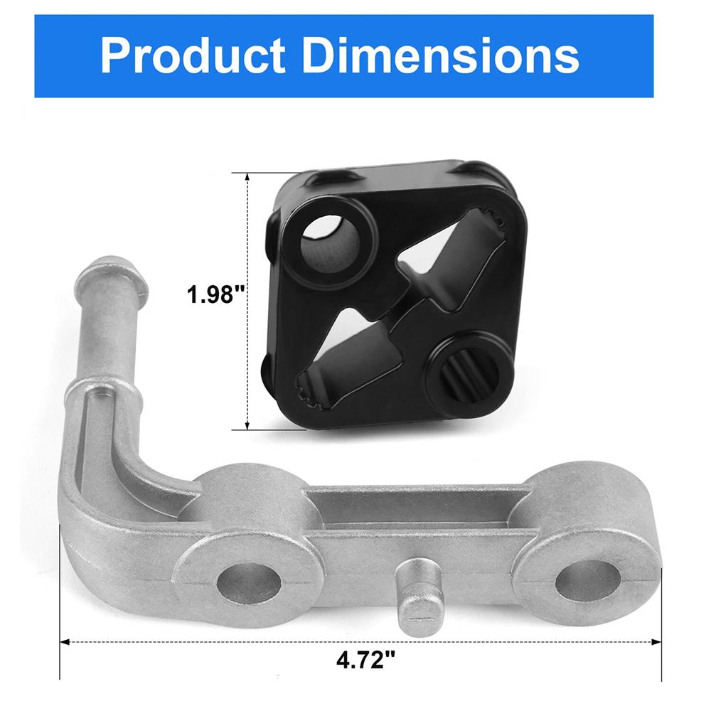 Kipufogódob tartó szigetelő készlet Ram 1500 2019-2025 68275662AB 68275662AA