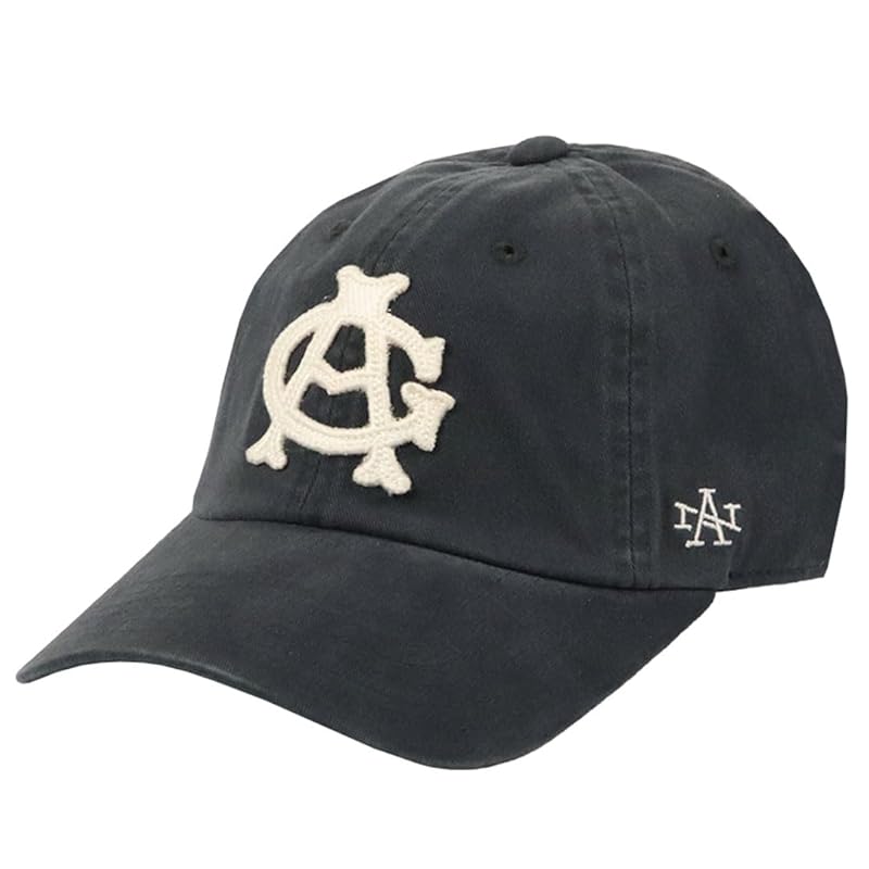 

[American Needle] cap chicago american giants negro leagues logo hat men s ladies low cap unisex reprint navy navy blue
