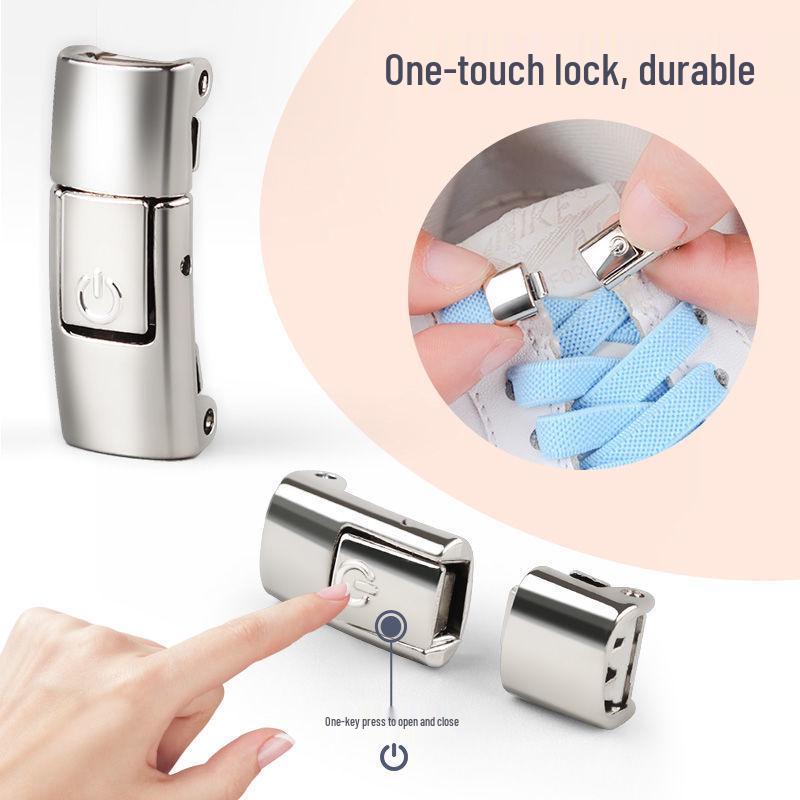 No-Tie Elastic Shoelaces for Kids & Adults - Black & White Flat Stretch Laces