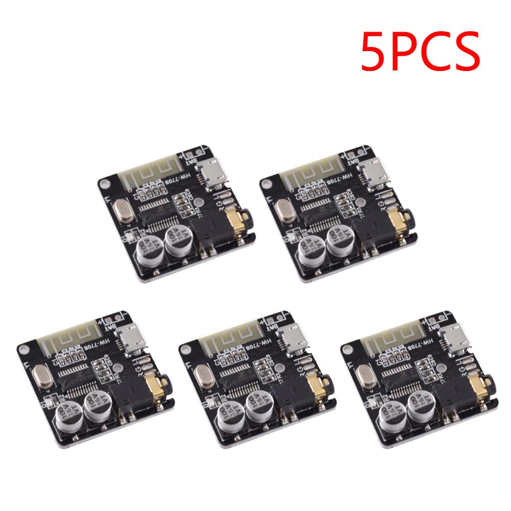 1-20PCS Bluetooth Audio Receiver Board Bluetooth 5.0 MP3 Lossless Decoder Board Wireless Stereo Music Module 3.7-5V XY-BT-Mini