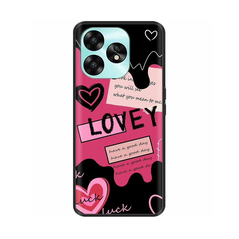 Para Funda UMIDIGI A15 Linda Funda de Teléfono de Silicona Líquida Suave de Dinosaurio Para Funda UMIDIGI A15C Fundas Protectoras para UMIDIGI A15