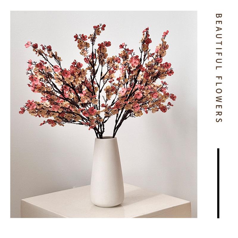 1Pc Baby Breathable Artificial Flowers Silk Plants For Autumn Halloween Decor Perfect Seasonal Home Decorations