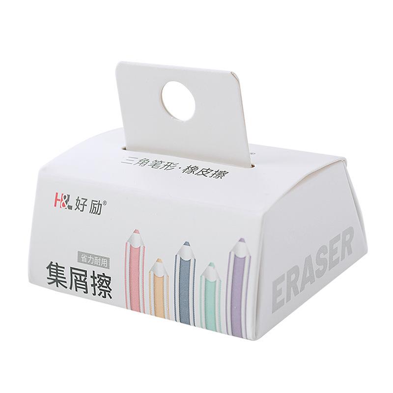 Radieră Super Moale 2B & 4B: Ideal pentru elevii din clasa I, Design curat fără așchii, Șterge cuvinte în linii