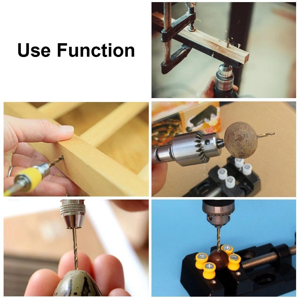 50pcs Professional Titanium Coated Drill Bits High Speed Steel Drill Bits Set Tool High Quality Drilling Tools