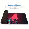 1pc Large Gaming Mouse Pad, UV Reactive Non-Slip Desk Mat, Washable PolyesterValorant, Agents, TeamworkComputer Pad with Vibrant Game Machin