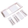 Multifunctional vegetable cutter 4-piece set, grater, kitchen potato cutter, radish cucumber manual wiping and slicer