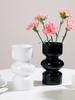 Nordic Simple Luxury Glass Flower Vase Decoration High Aesthetic Value  Flower Arranger Home Desktop Decor Props