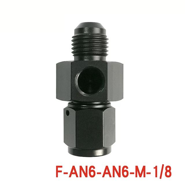 Car Modification Oil Distribution Cold Joint 1/8NPT Three-way Variable Diameter Conversion Screw Oil Pipe Oil Pressure Sensor