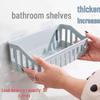 Punch-Free Wall-Mounted Bathroom Kitchen Storage Shelf