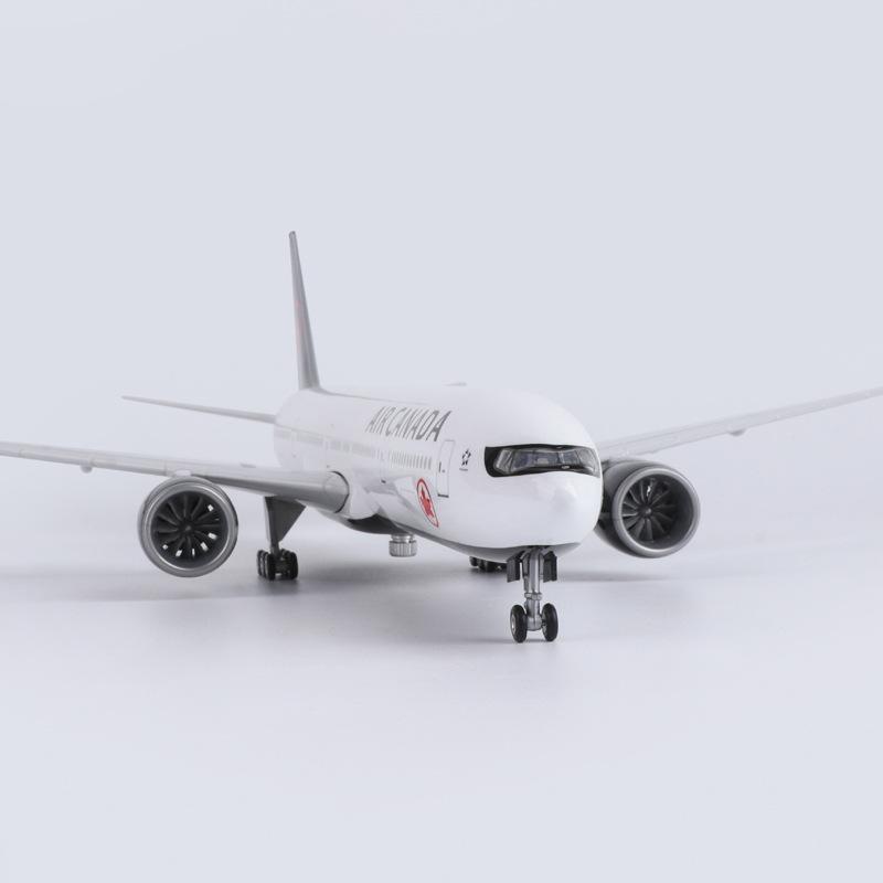 Replica Aircraft Models 47cm Scale Resin Aircraft Model Air Canada for B777 1:157 Simulation Miniature Airplane Model(NO Light)