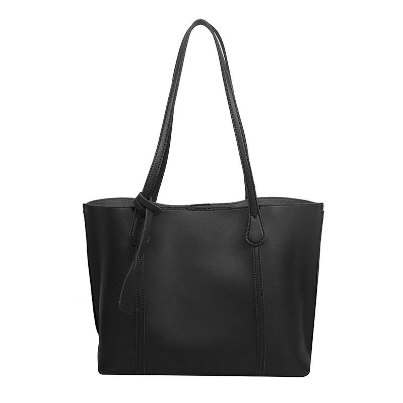 Korean-Style Women's Large Capacity Tote Bag - Fashionable and Casual Shoulder Handbag