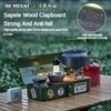 Metal Tool Storage Box, Portable Sturdy and Shock-resistant Suitcase, Waterproof and Moisture-proof Camping Sundries Storage Box
