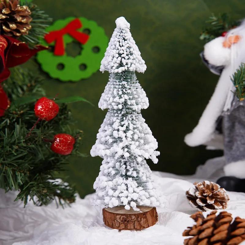 Weihnachtsdekoration Zubehör Zeder Mini-Weihnachtsbaum Schreibtisch-Ornament Kleiner Zedernbaum Weihnachtsbaum 2026 Neujahrsgeschenke