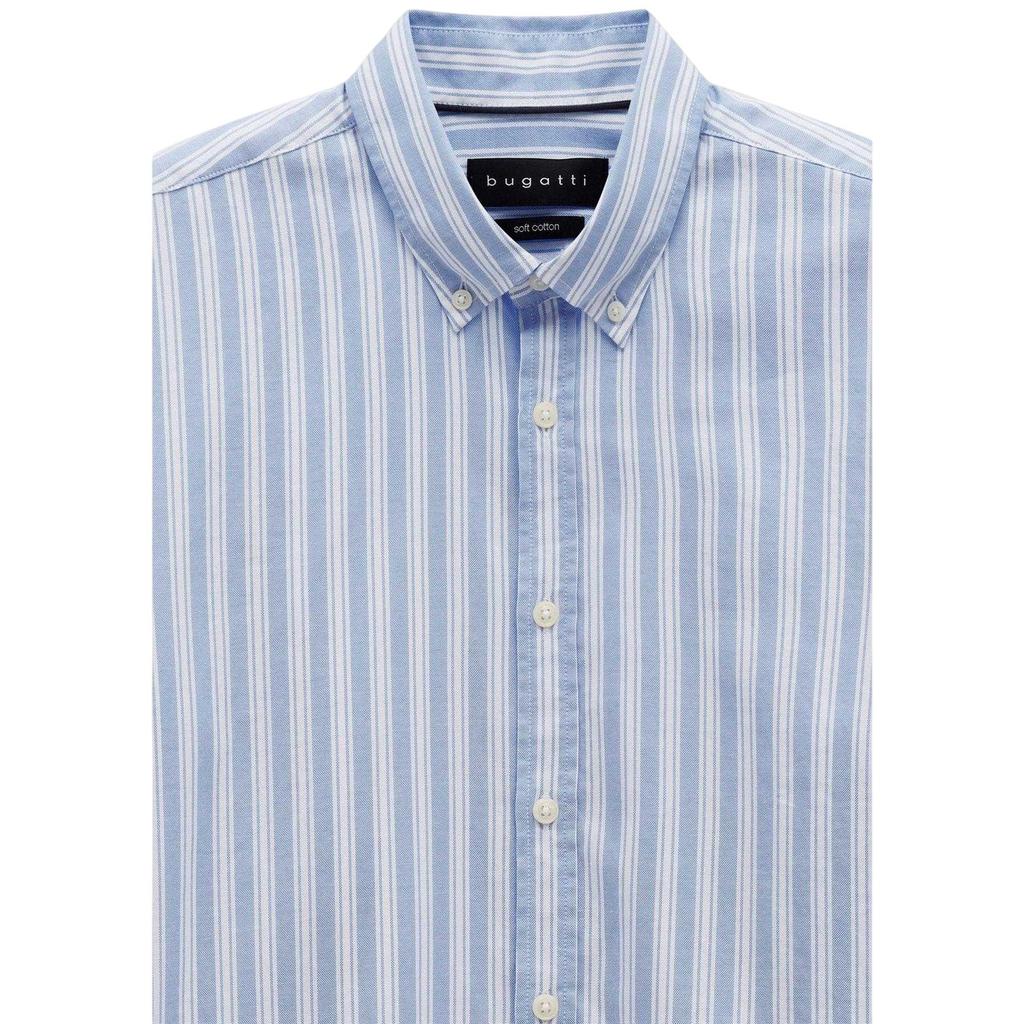 Bugatti Mens Striped Oxford Shirt