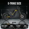 Elektrische crossmotor RICH BIT V9 Ultra 1500W, 48V 20Ah batterij, 17 inch banden, actieradius 35-50km volwassene offroad