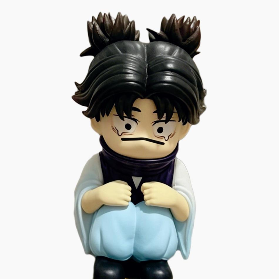 In Stock Jujutsu Kaisen Q Version Crouching Crying Choso Anime Figure Desktop Decoration Toy Gift For Anime Lover Model Pvc Doll
