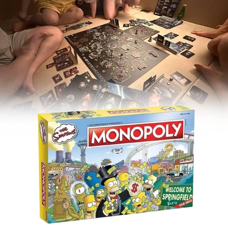 Simpsonovi Monopoly Sběratelská edice Stolní hra Karty Rodinná párty Dárky
