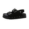 Thick-soled cool slippers women wear new retro open-toed beach sandals in summer