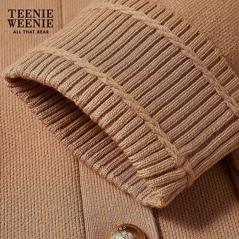 Teenie Weenie Women's Academia Style Crew Neck Knit Sweater