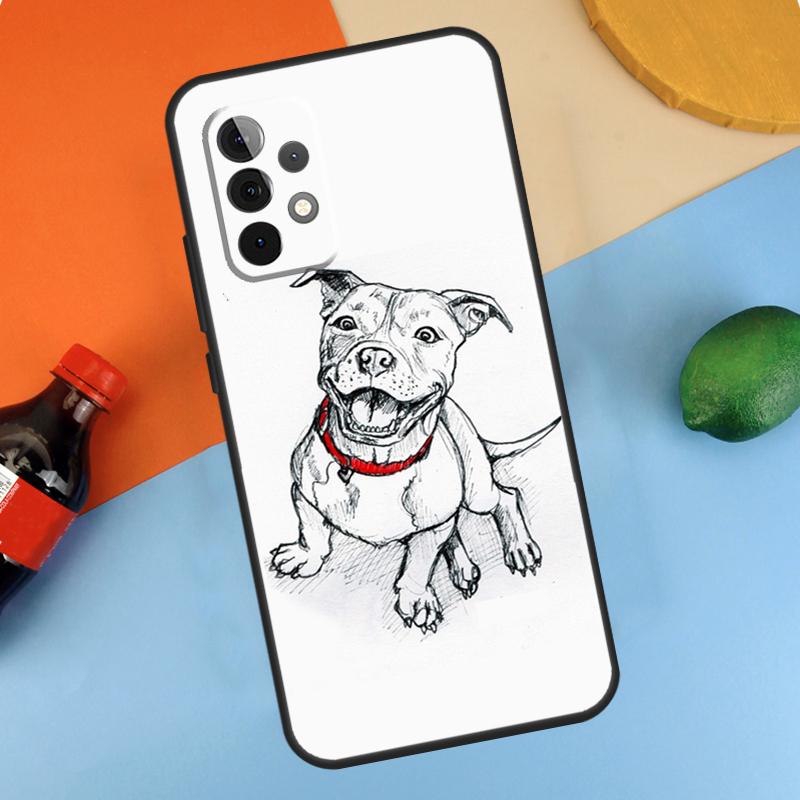 

Staffordshire Bull Terrier Dog Case For Samsung Galaxy A16 A06 A55 A35 A15 A56 A36 A26 A54 A34 A14 A13 A53 A12 A22 A32 A52 Samsung A36