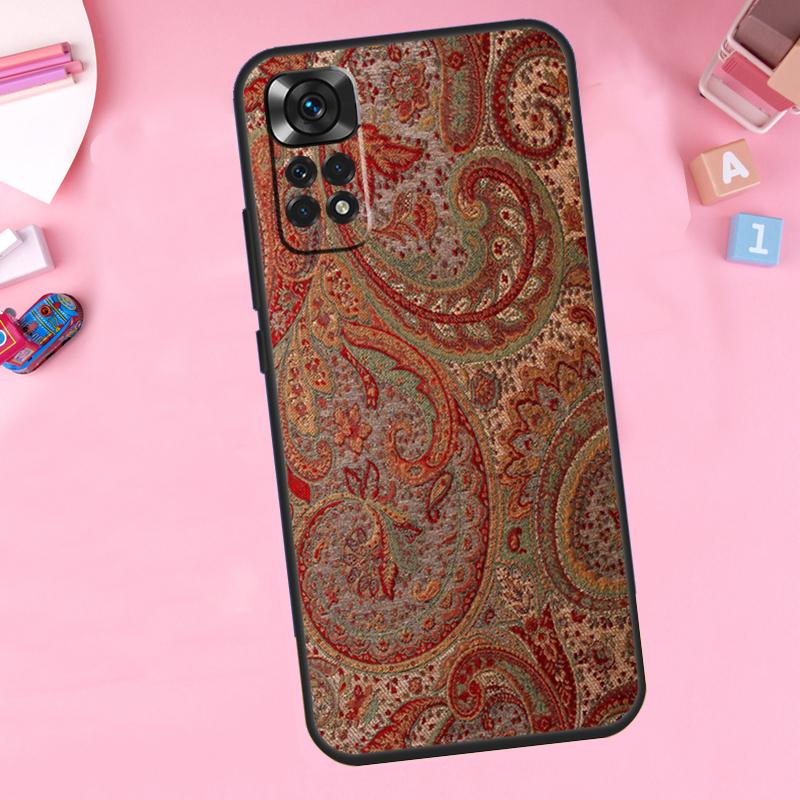 Paisley Pattern For Xiaomi Redmi Note 14 13 10 11 12 15 Pro Plus Phone Case For Redmi 15C 13C 12C 10C 14C 15