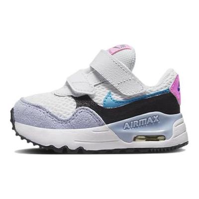Air Max SYSTM TD White Blue Lightning Baby Sneakers Black Blue-Whisper DQ0286-106
