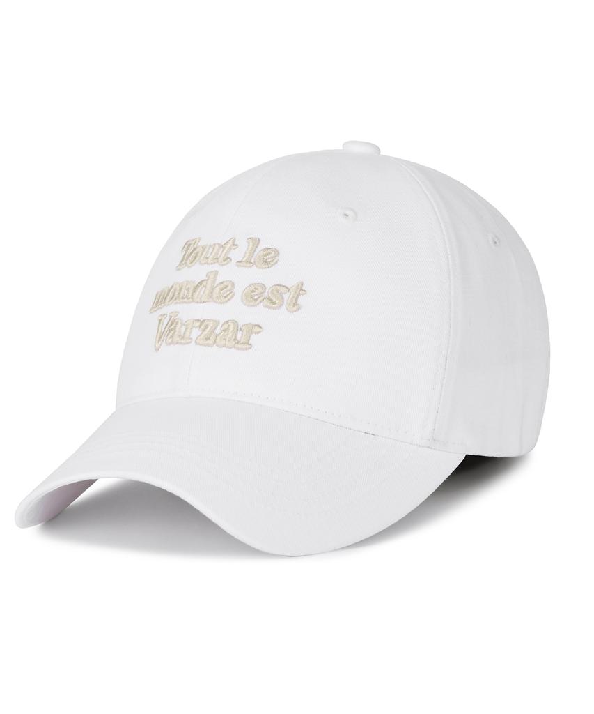 Bajal Tmv Lettering Ball Cap [Twill White]