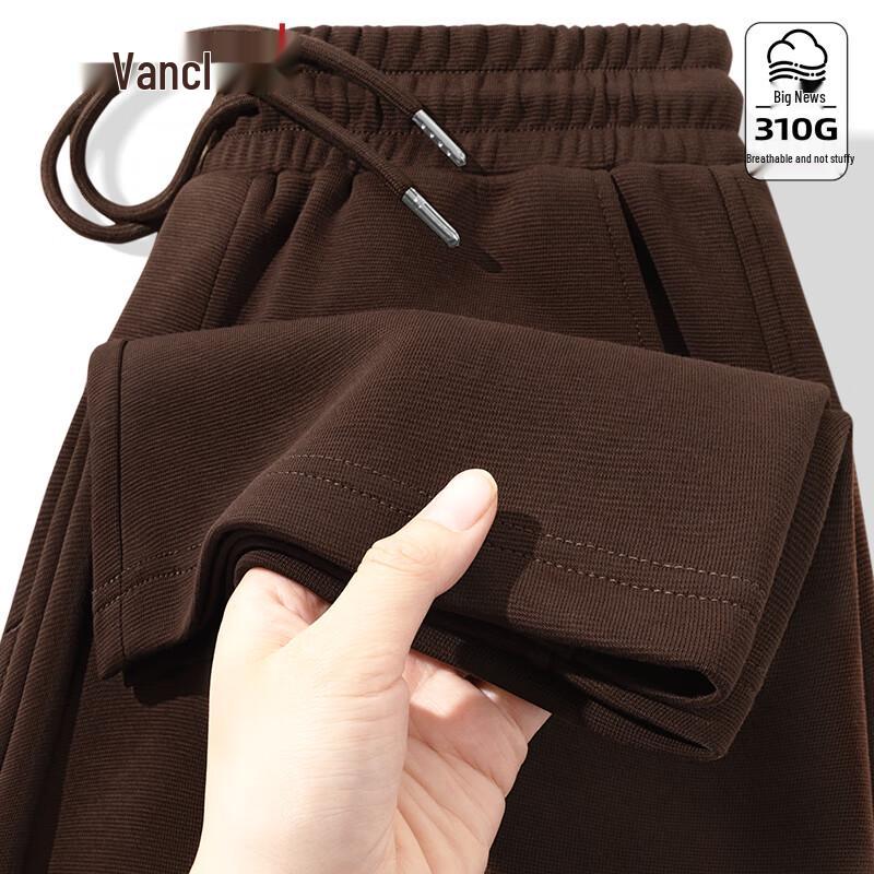 

VANCL Men s Loose Fit Heavyweight Curved Wide-Leg Trousers 3XL