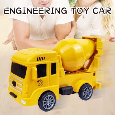 1 Set Vehicles Truck Toys Real-looking Smooth Edge Ornamental Kids Construction