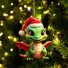 New Christmas Dragon Ornaments Lovely Cool of Baby Dragon Christmas Anime Flying Dragon Pendant for Home Office Desktop Decor