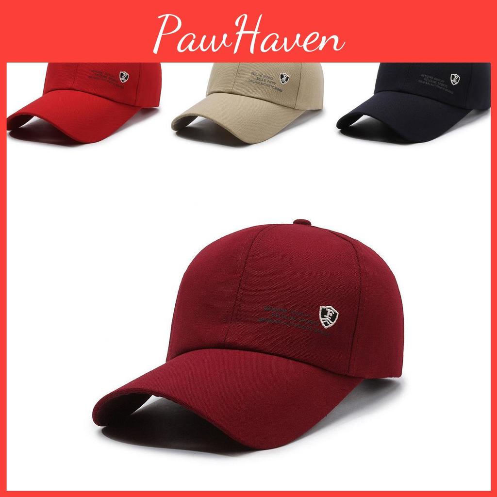 Letter F Embroidery Baseball Cap Sun Protection Hat Outdoor Solid Color Caps