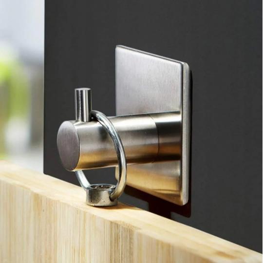 Wall-mounted Bathroom Hook Self-Adhesive Towel Holder