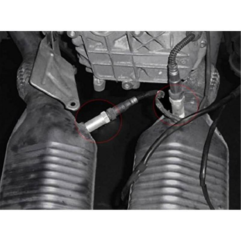 

Straight O2 Adjustable Spacer Oxygen Sensor Extension M18x1.5 CEL Fix