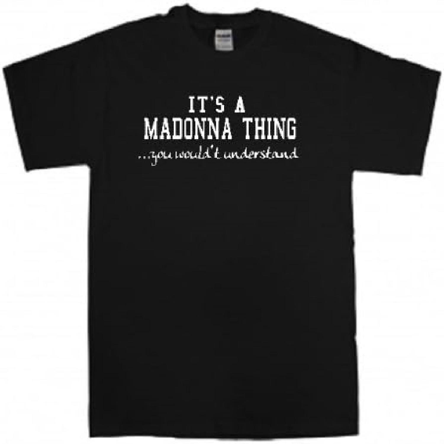 

Майка Madonna Thing черная XXXXXL чёрный