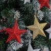 6Pcs DIY Star Ornaments Mini Xmas Tree Decoration  Holiday Decorations