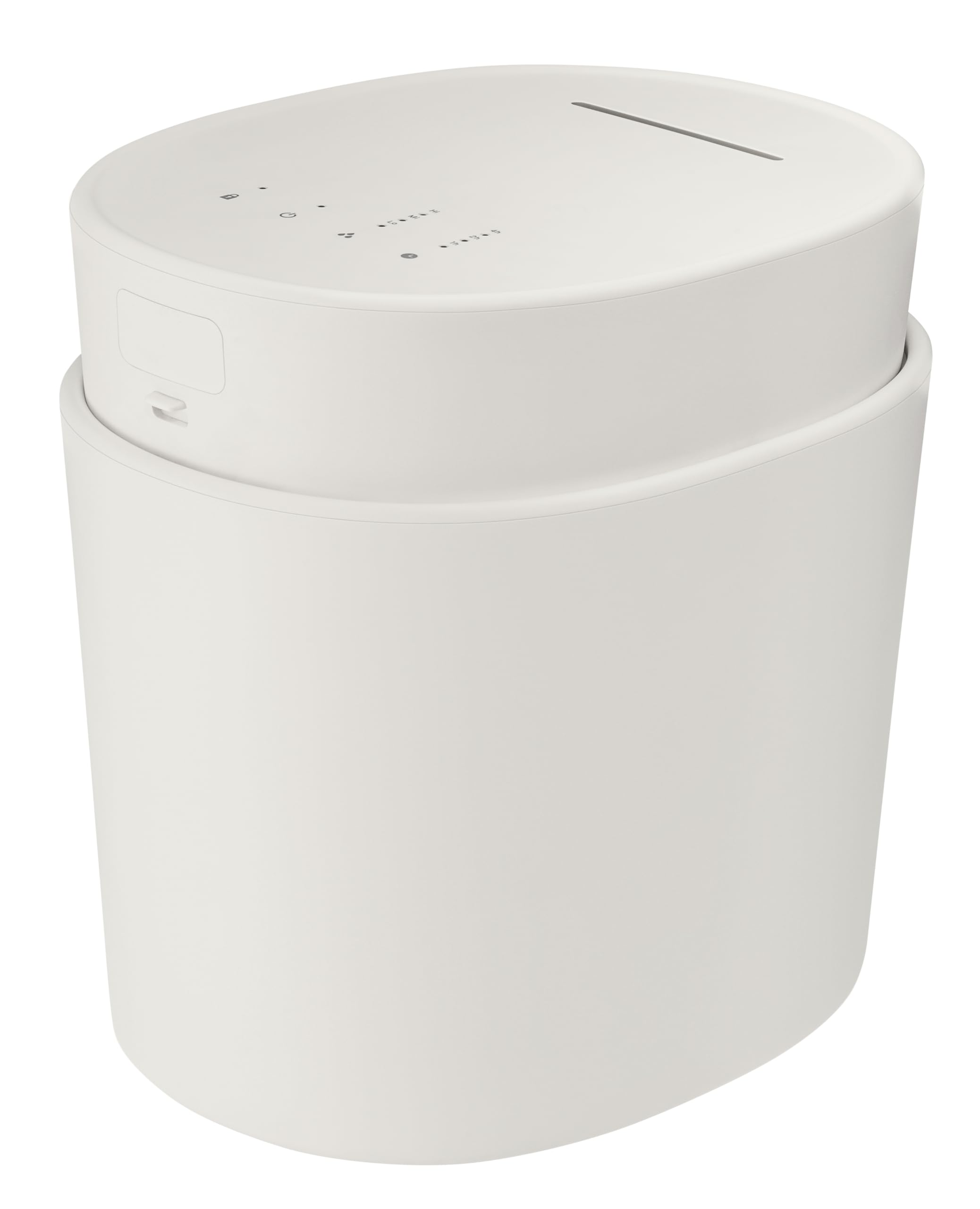 

hot water leak prevention zero steam type humidifier H220 [Patented fall-over function] Plus/minus ±0 XQK-H220 (white)