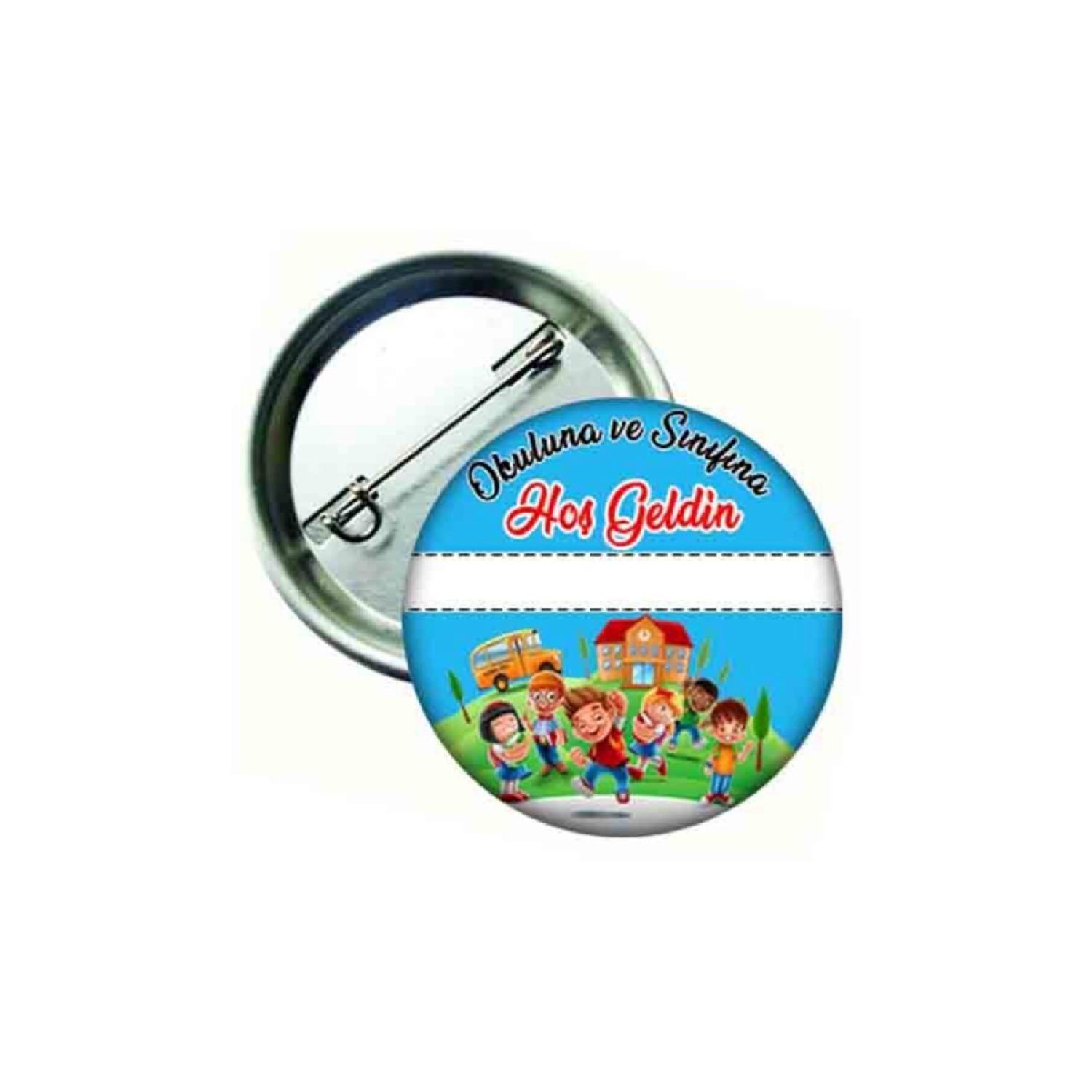 

Welcome To Your School And Class Student Lapel Badge 20 Pieces