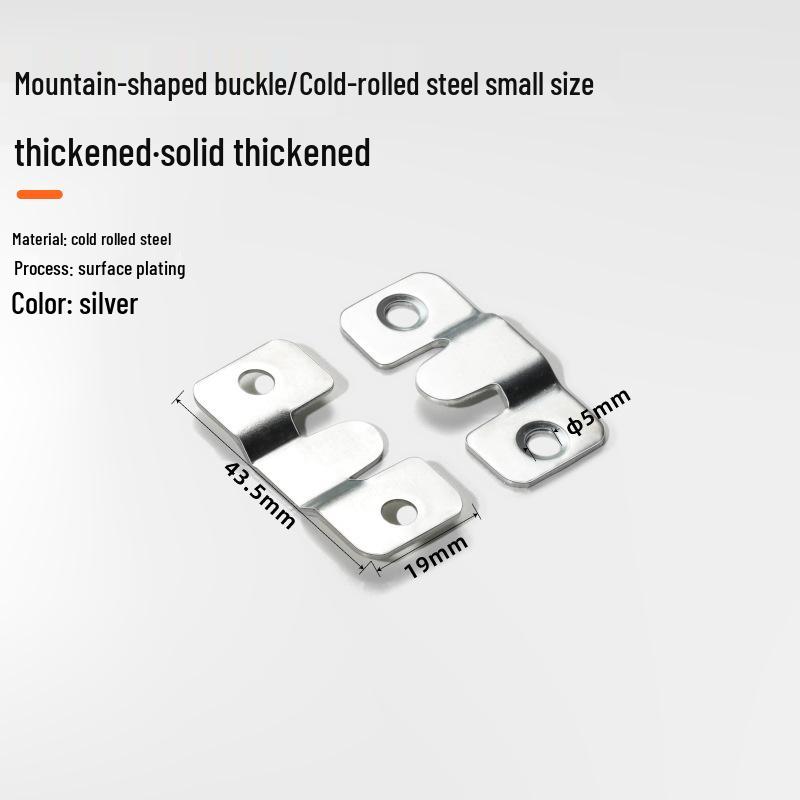 

Stainless Steel Photo Frame Buckle Set for Mother-Child Sofa and Bed Fixing Without Screws