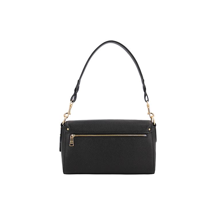 New COACH Jade Coated Canvas With Leather Shoulder Bag, Portable Crossbody Bag Women's Black & Brown Monogram 90782-IMCBI