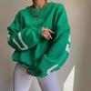 Casual Fashion Letter Print Thick Pullover Sweatshirt For Women Winter 2022
