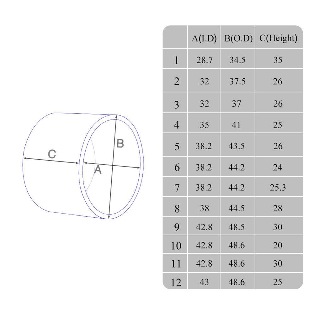 High Quality Motorcycle Muffler Adapter Link Graphite Gaskets Seals