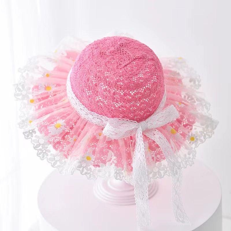 Baby Hat for Spring Outings, Sun Protection, Woven Straw Hat for Children's Summer Leisure, Thin Sunshade Hat for Boys