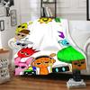 1pc Blanket Sprunki7 Print Design, Lightweight Blanket for Sofa, Bed- Soft &Warm, Gift for All Seasons like Christmas, Halloween