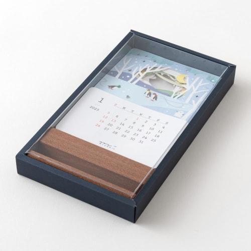 Midori 2025 Calendar Desktop Seasonal Calendar Landscape Pattern 31321006