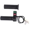 1 Pair Throttle Grip 3 Speed Control Throttle Handle Grips for Electric Bike Bicycles